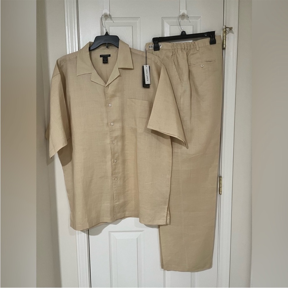 Godbody Linen Pant Suit XXL NWT